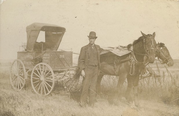 19th century pusher-man...